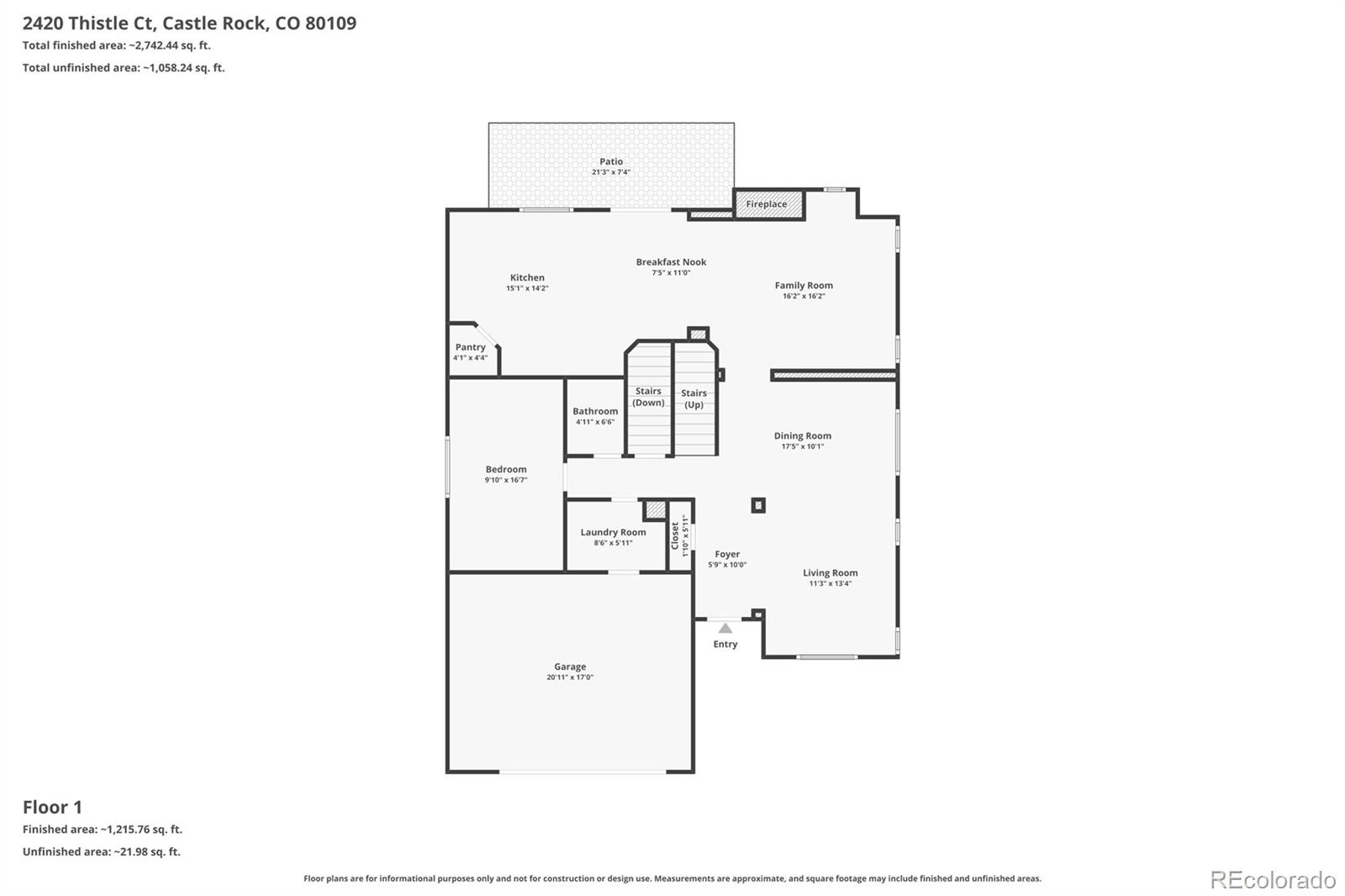 MLS Image #34 for 2420  thistle court,castle rock, Colorado