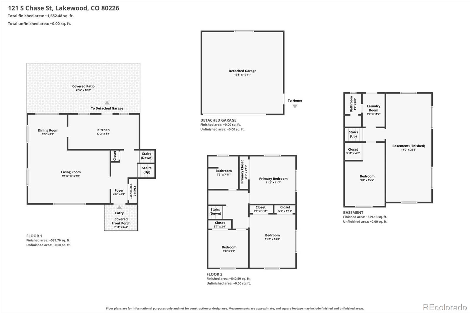 MLS Image #32 for 121 s chase street,denver, Colorado