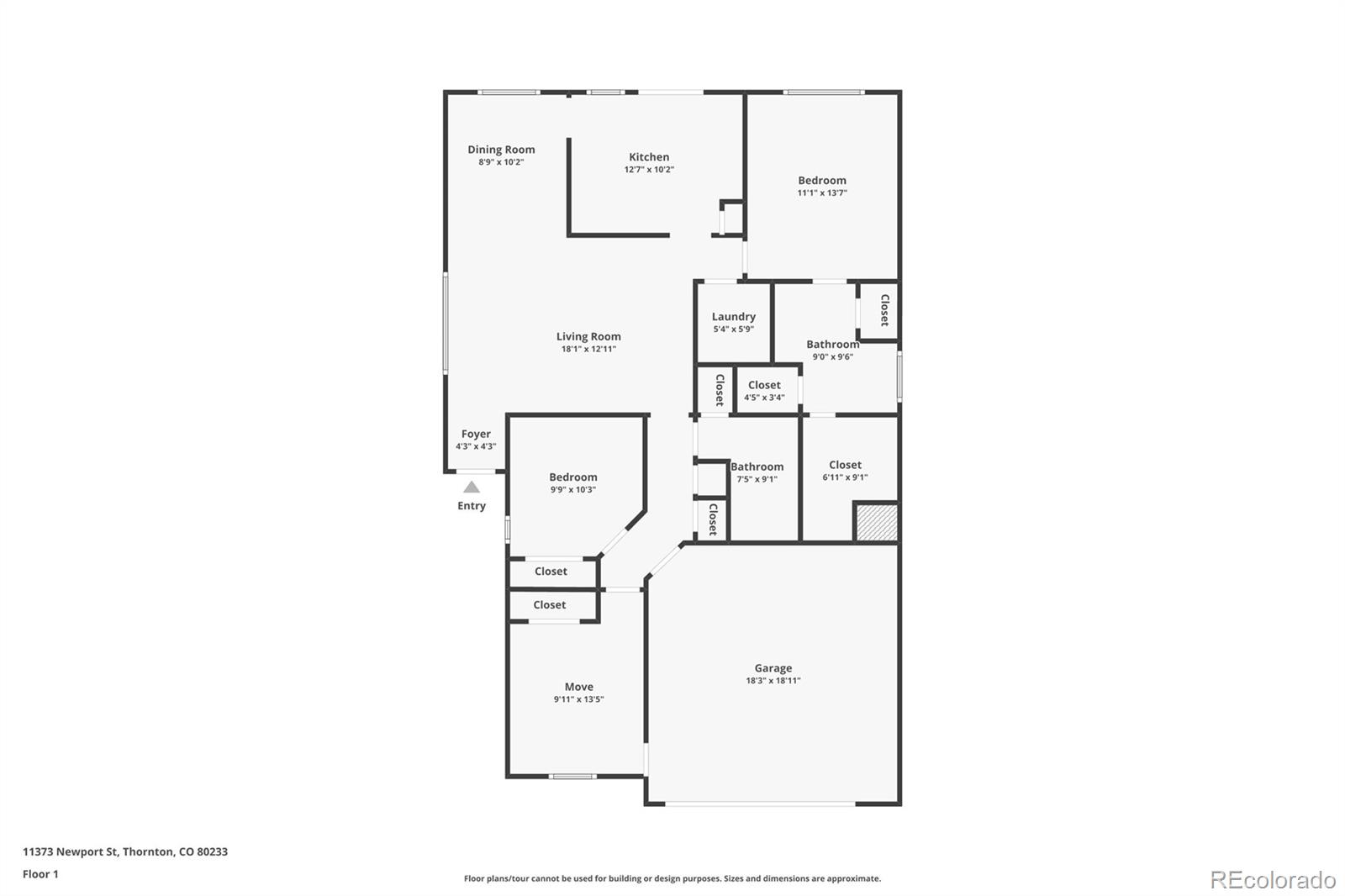 MLS Image #49 for 11373  newport street,thornton, Colorado