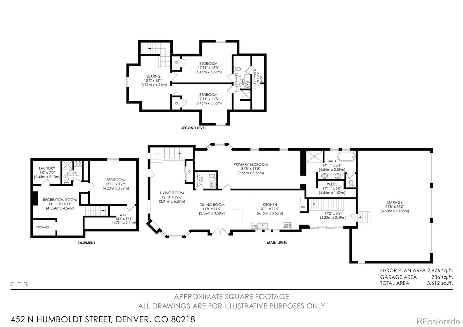 MLS Image #49 for 452 n humboldt street,denver, Colorado