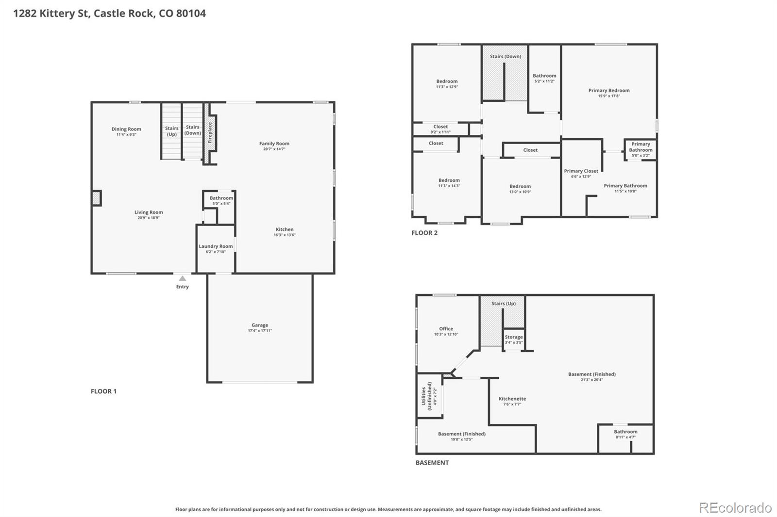 MLS Image #49 for 1282  kittery street,castle rock, Colorado