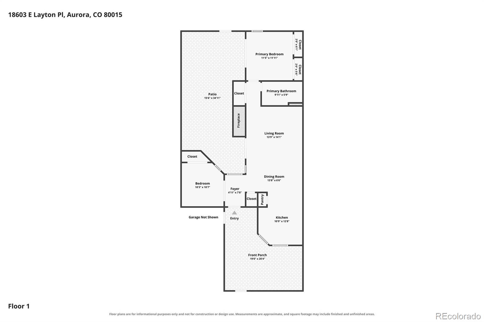 MLS Image #20 for 18603 e layton place ,aurora, Colorado