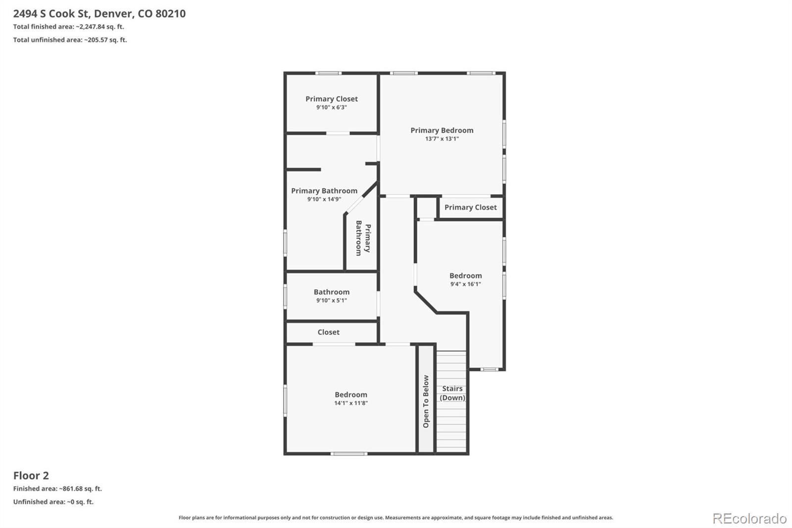 MLS Image #42 for 2494 s cook street,denver, Colorado