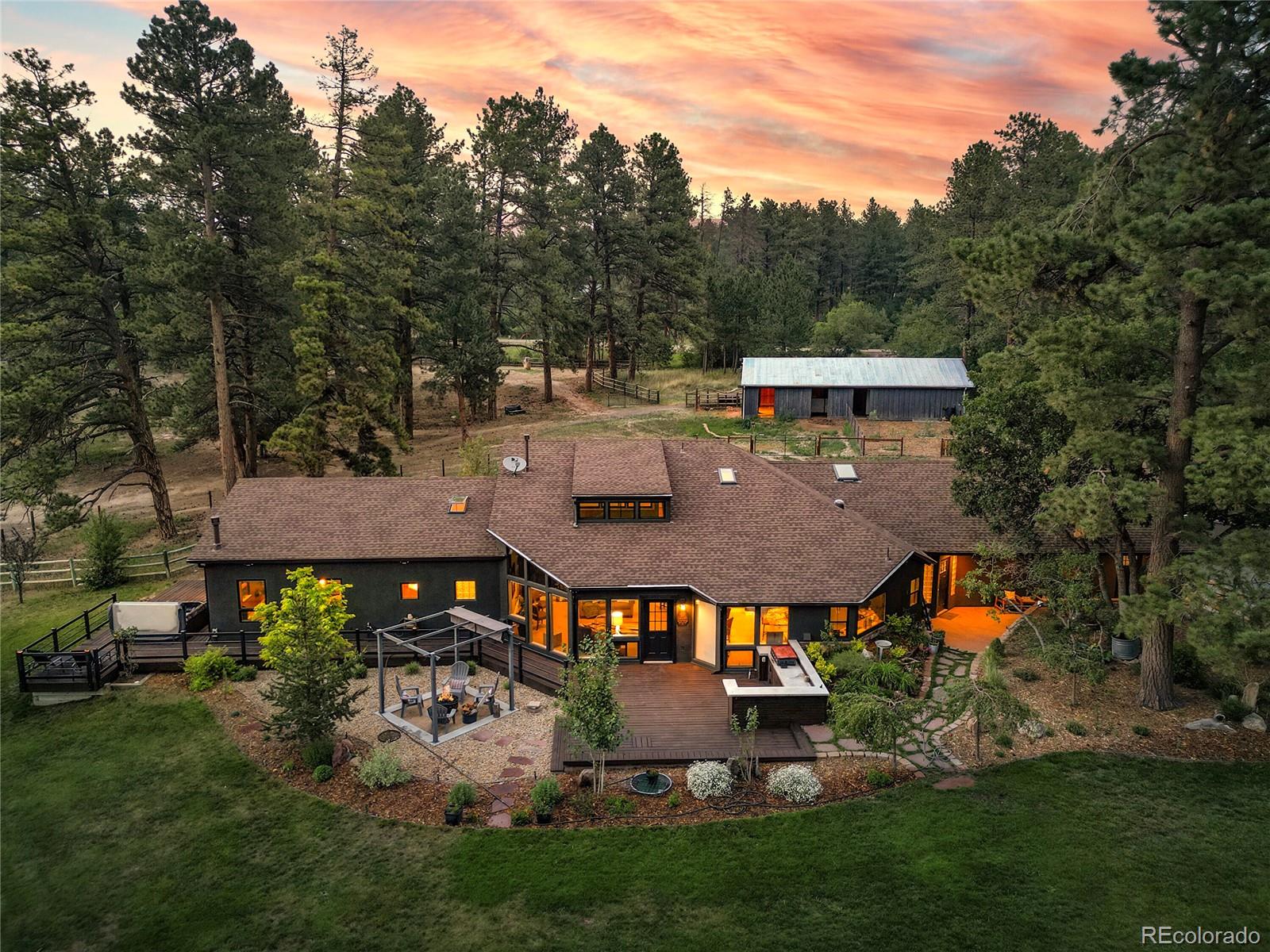 MLS Image #1 for 10462  tomichi drive,franktown, Colorado