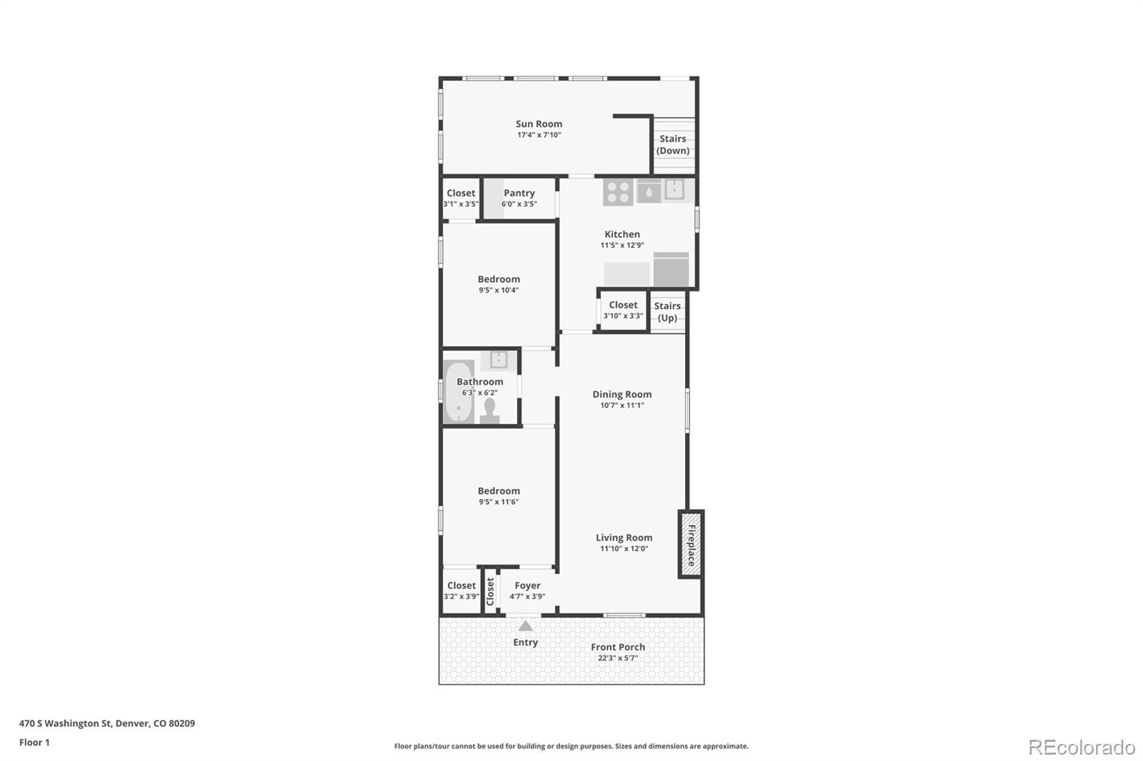MLS Image #16 for 470 s washington street,denver, Colorado