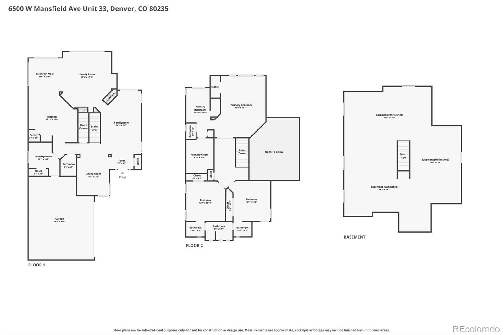 MLS Image #34 for 6500 w mansfield avenue,denver, Colorado