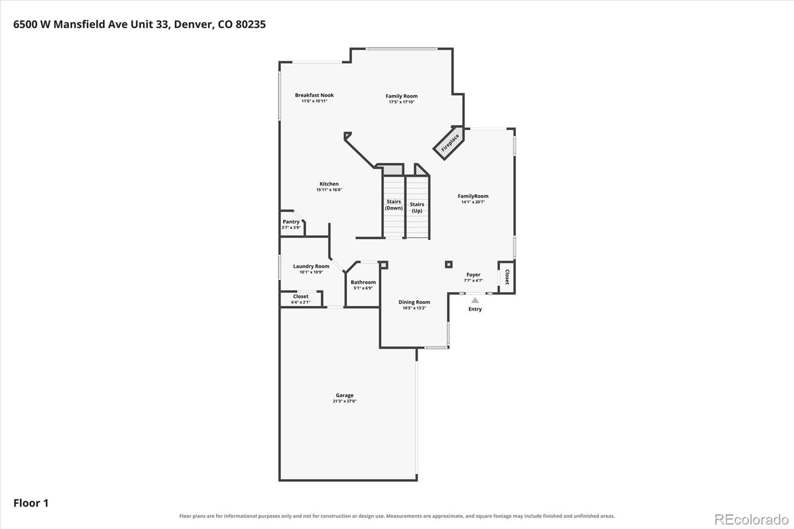 MLS Image #35 for 6500 w mansfield avenue,denver, Colorado