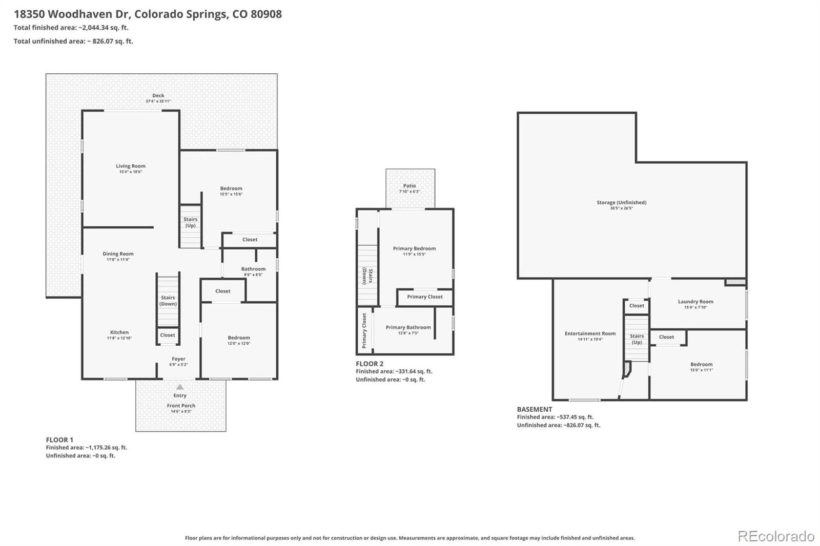 MLS Image #46 for 18350  woodhaven drive,colorado springs, Colorado