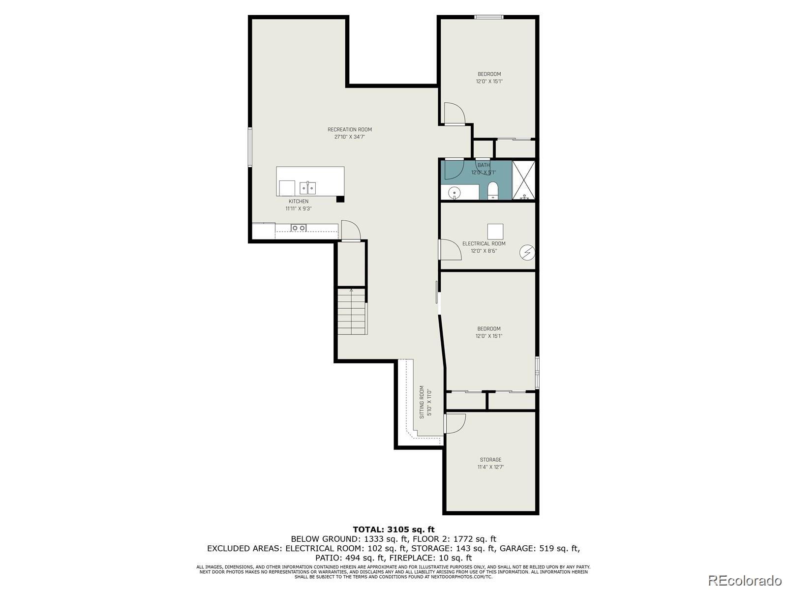 MLS Image #25 for 1170  mcmurdo circle,castle rock, Colorado