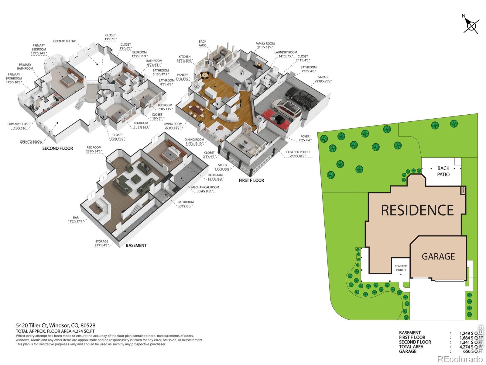 MLS Image #48 for 5420  tiller court,windsor, Colorado