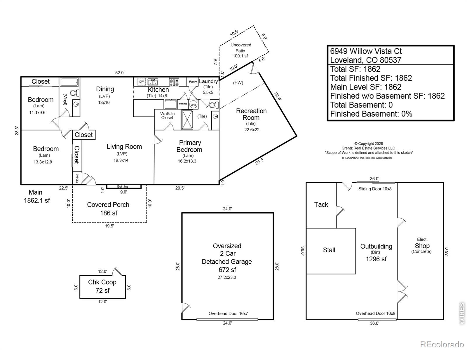 MLS Image #49 for 6949  willow vista court,loveland, Colorado