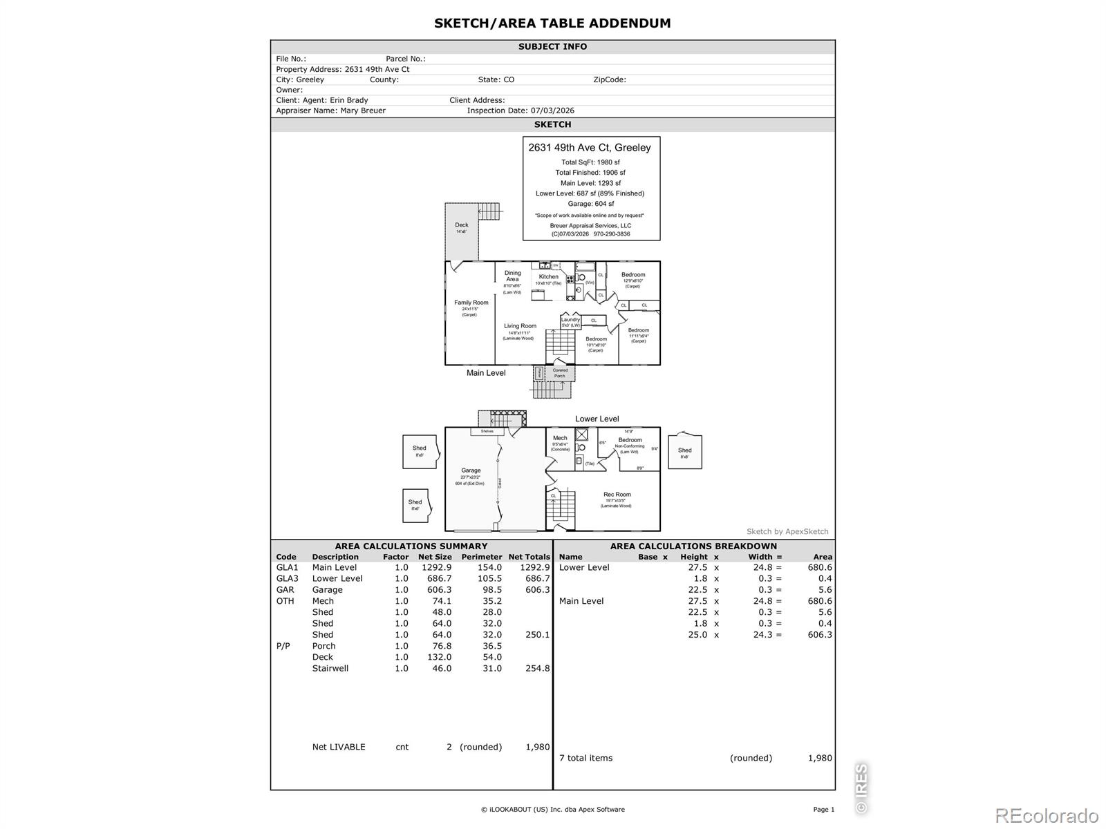 MLS Image #49 for 2631  49th ave ct,greeley, Colorado