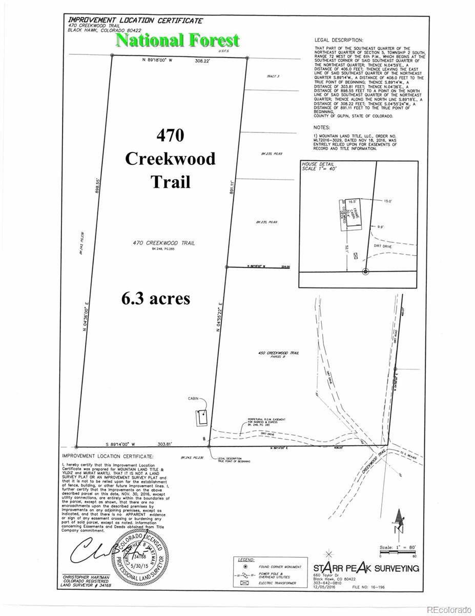 MLS Image #20 for 470  creekwood trail,black hawk, Colorado
