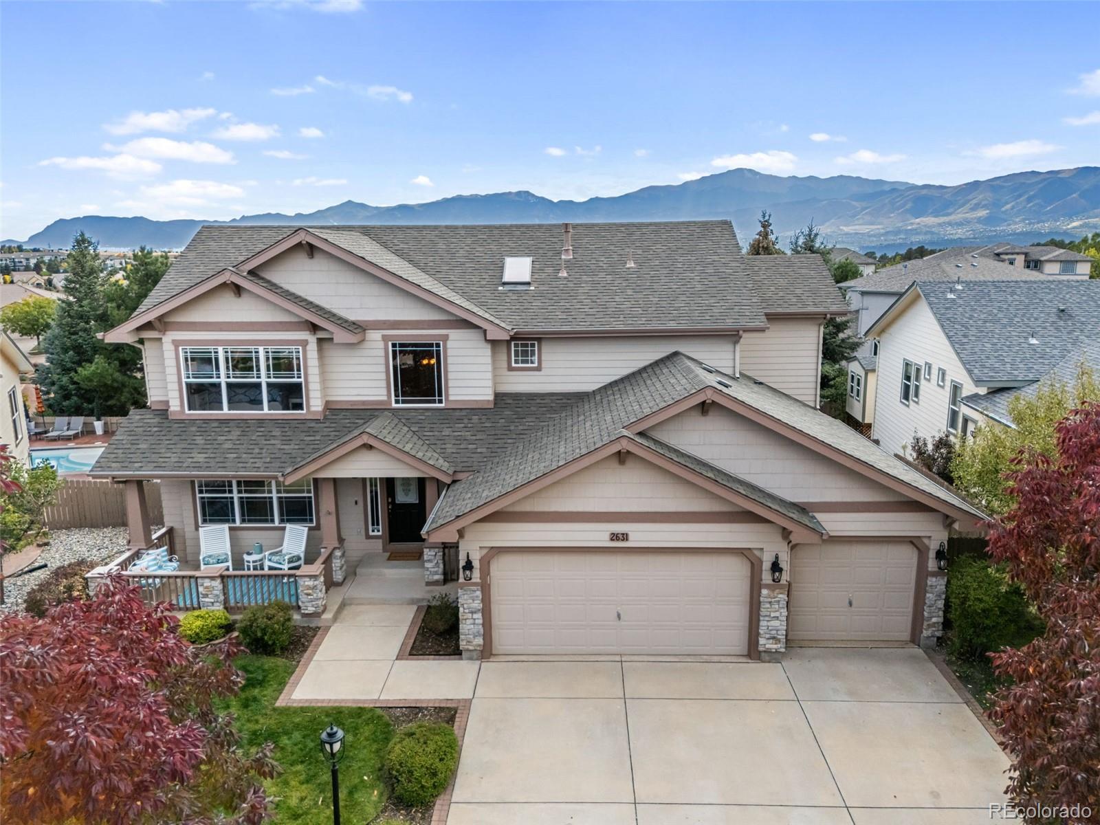 MLS Image #1 for 2631  emerald ridge drive,colorado springs, Colorado