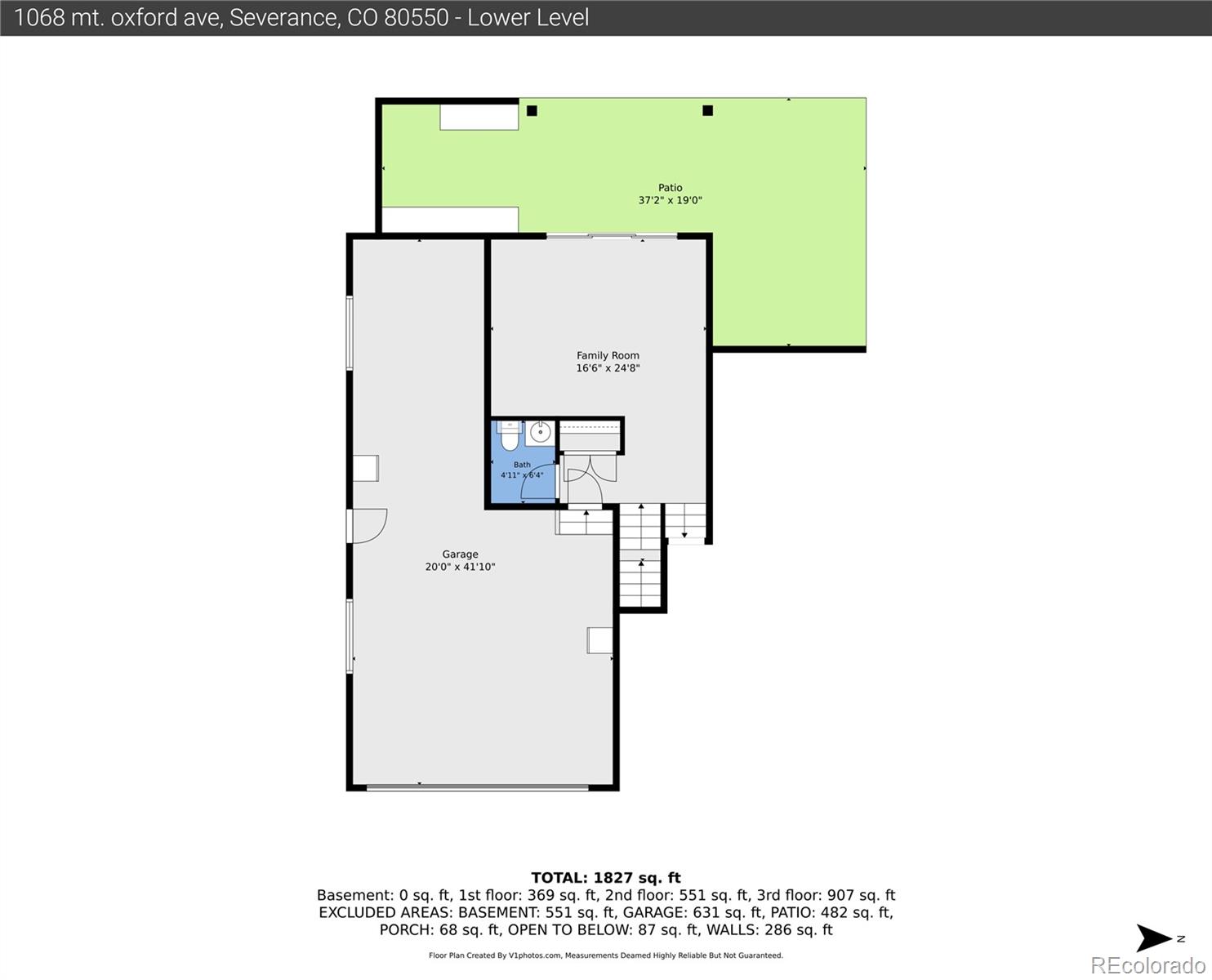 MLS Image #48 for 1068  mt oxford avenue,windsor, Colorado