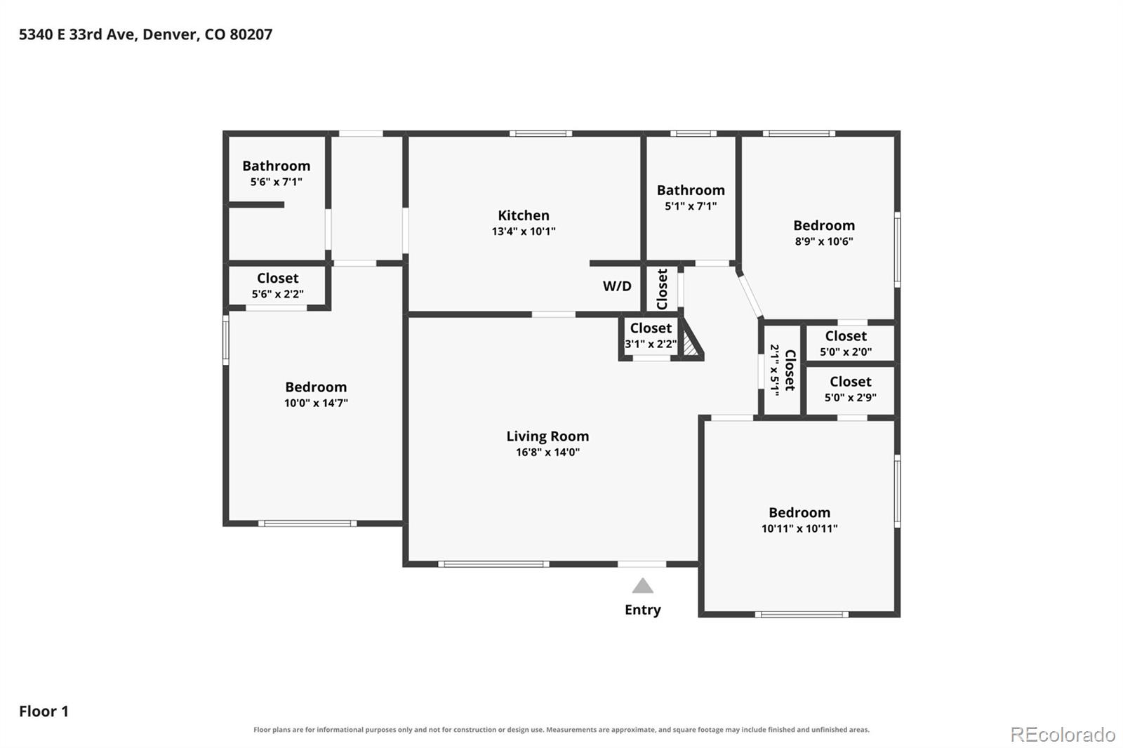 MLS Image #19 for 5340 e 33rd avenue,denver, Colorado