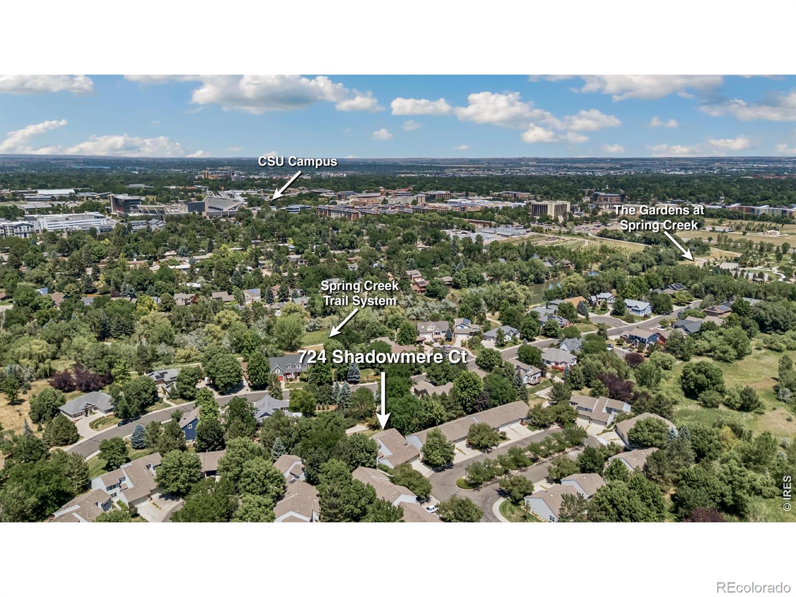 MLS Image #1 for 724  shadowmere court,fort collins, Colorado