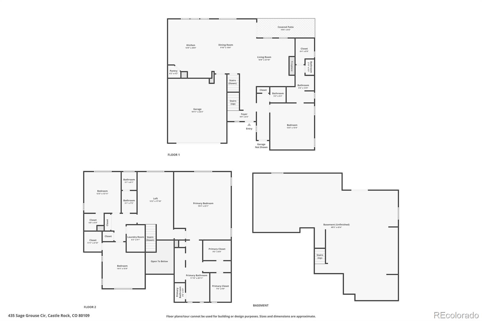 MLS Image #47 for 435  sage grouse circle,castle rock, Colorado