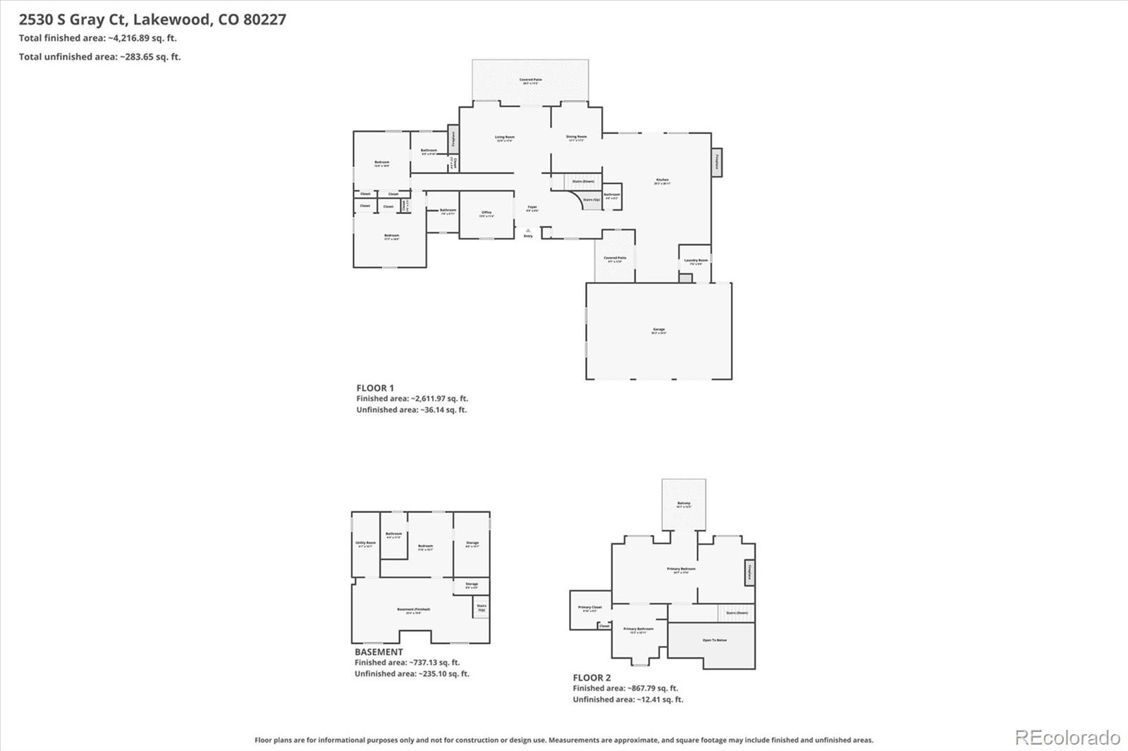 MLS Image #49 for 2530 s gray court,denver, Colorado