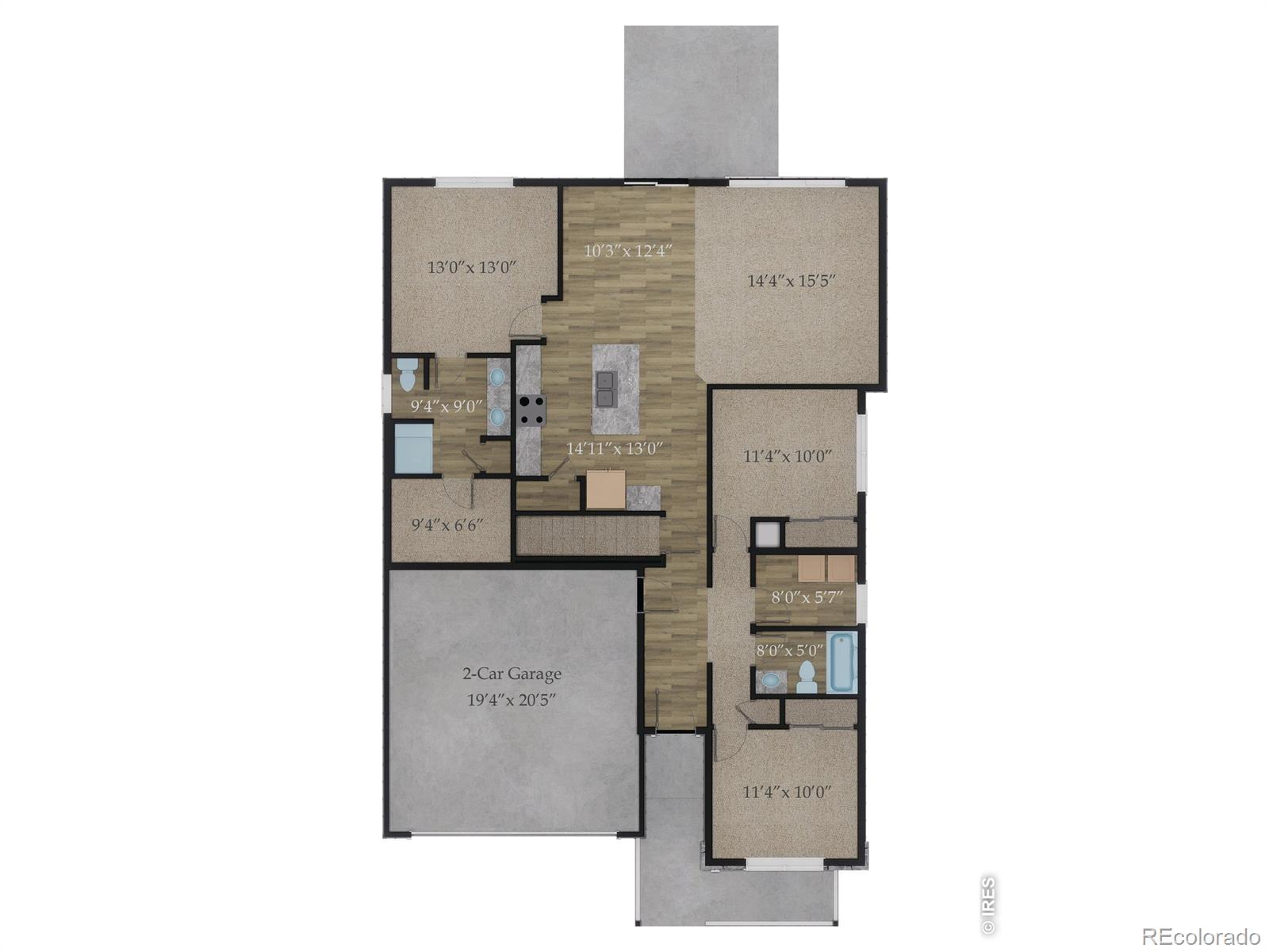 MLS Image #2 for 2997  dali place,loveland, Colorado