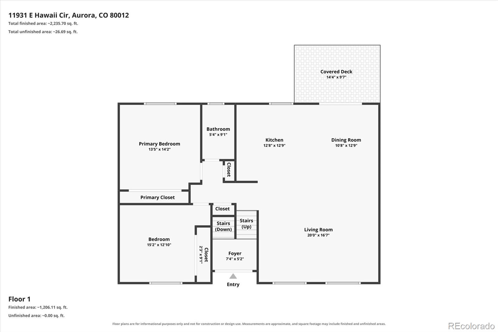 MLS Image #34 for 11931 e hawaii circle,aurora, Colorado
