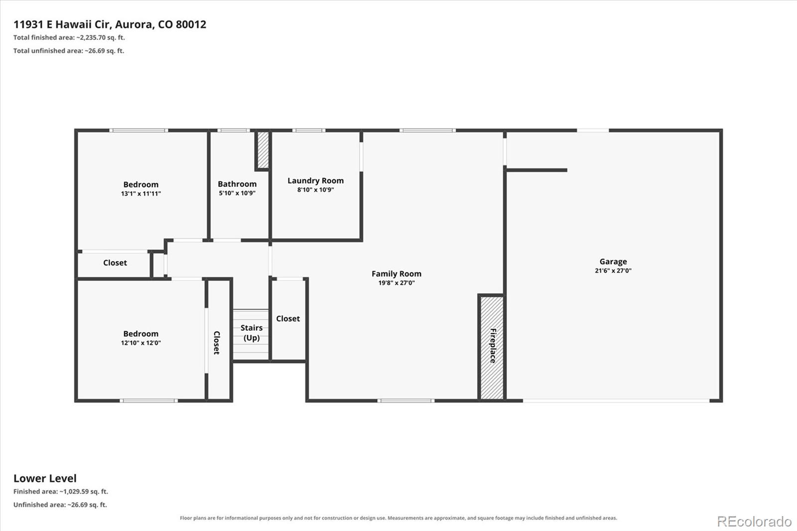 MLS Image #35 for 11931 e hawaii circle,aurora, Colorado