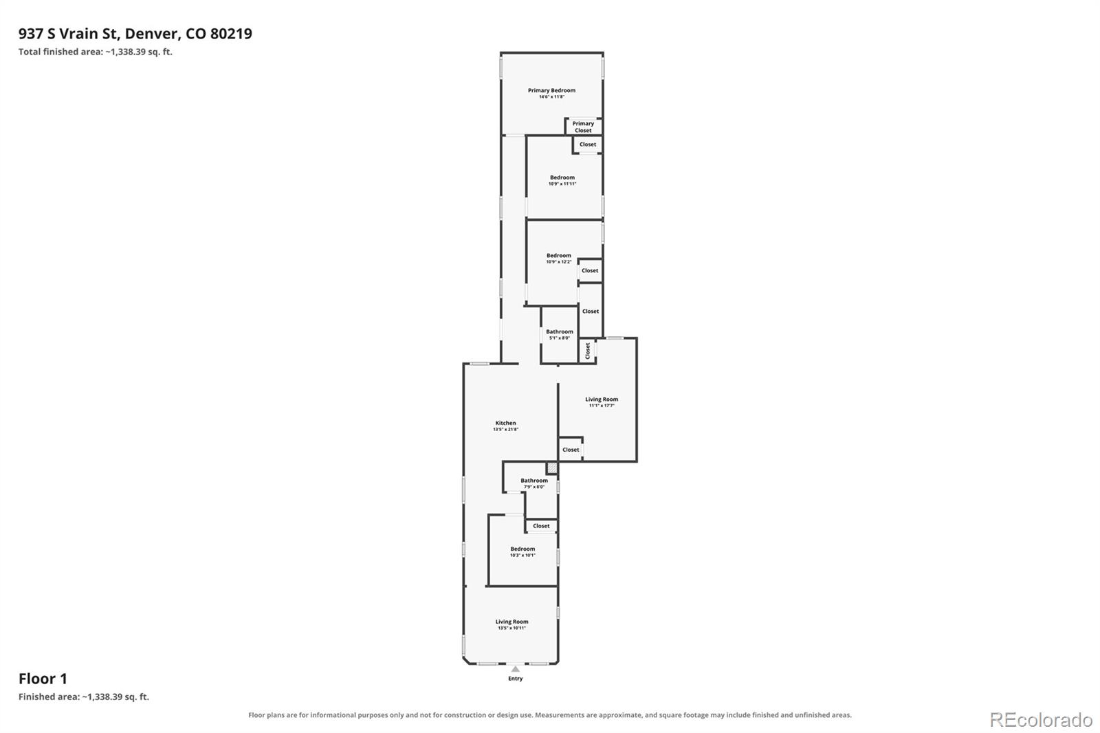 MLS Image #36 for 937 s vrain street,denver, Colorado