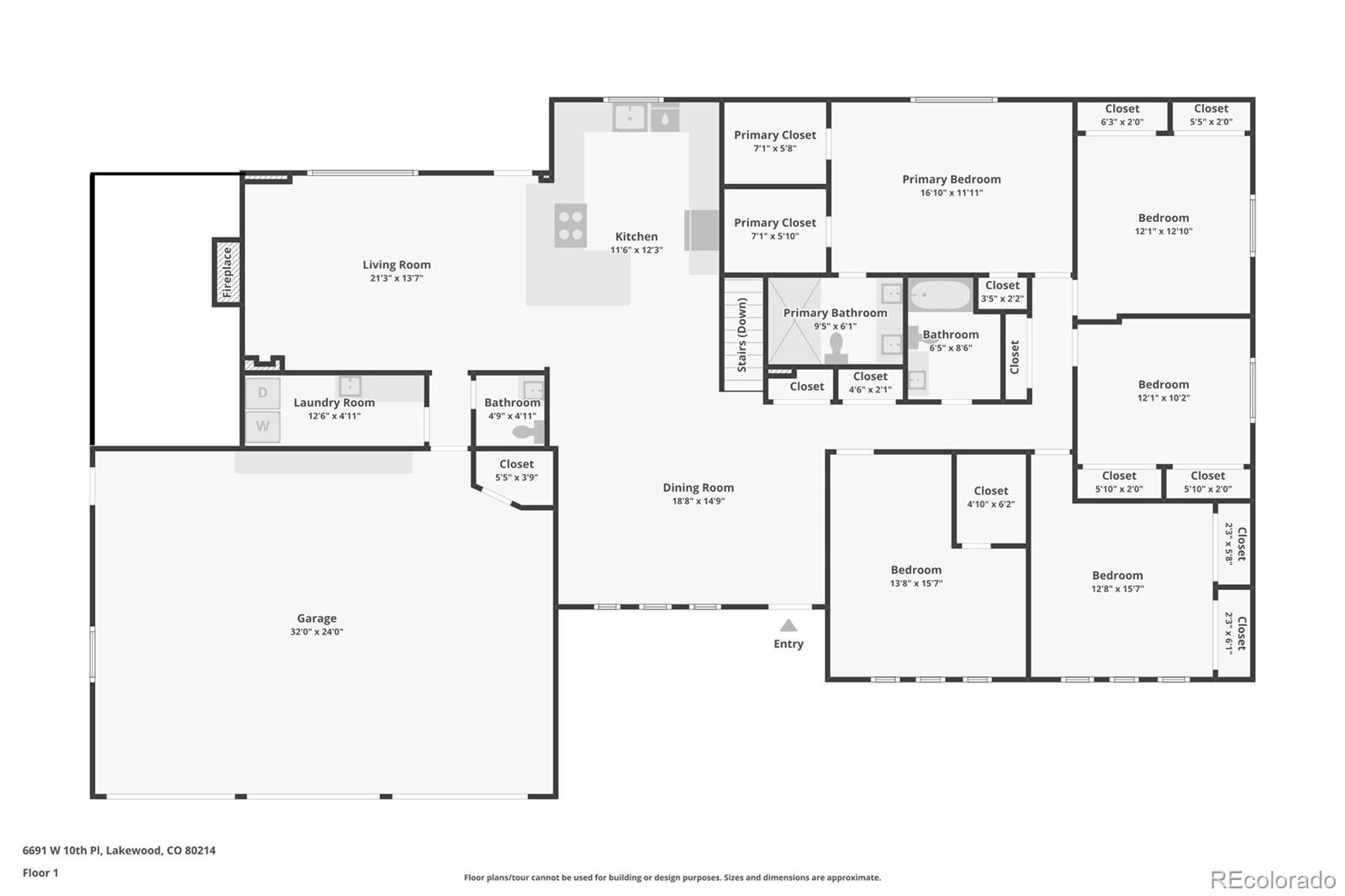 MLS Image #48 for 6691 w 10th place,denver, Colorado