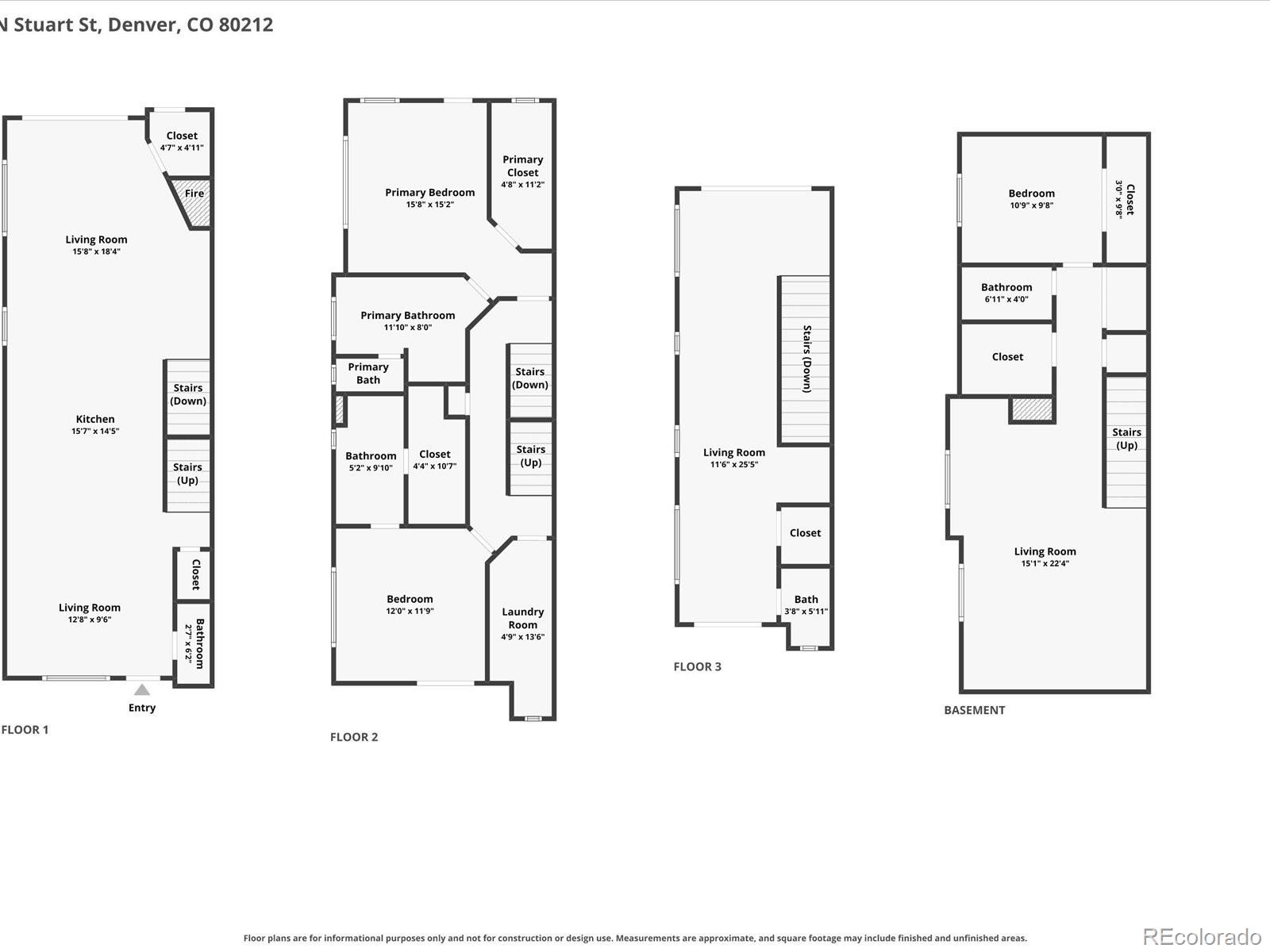 MLS Image #44 for 4444  stuart street,denver, Colorado
