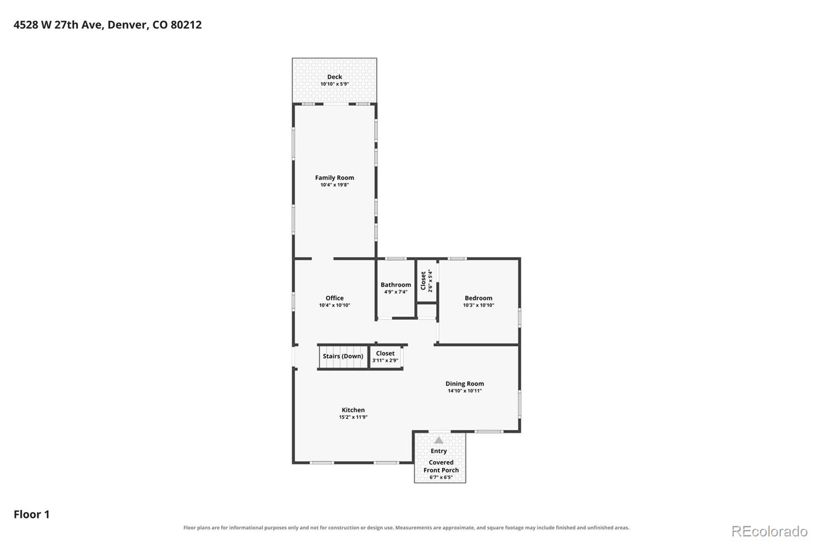 MLS Image #27 for 4528 w 27 avenue,denver, Colorado