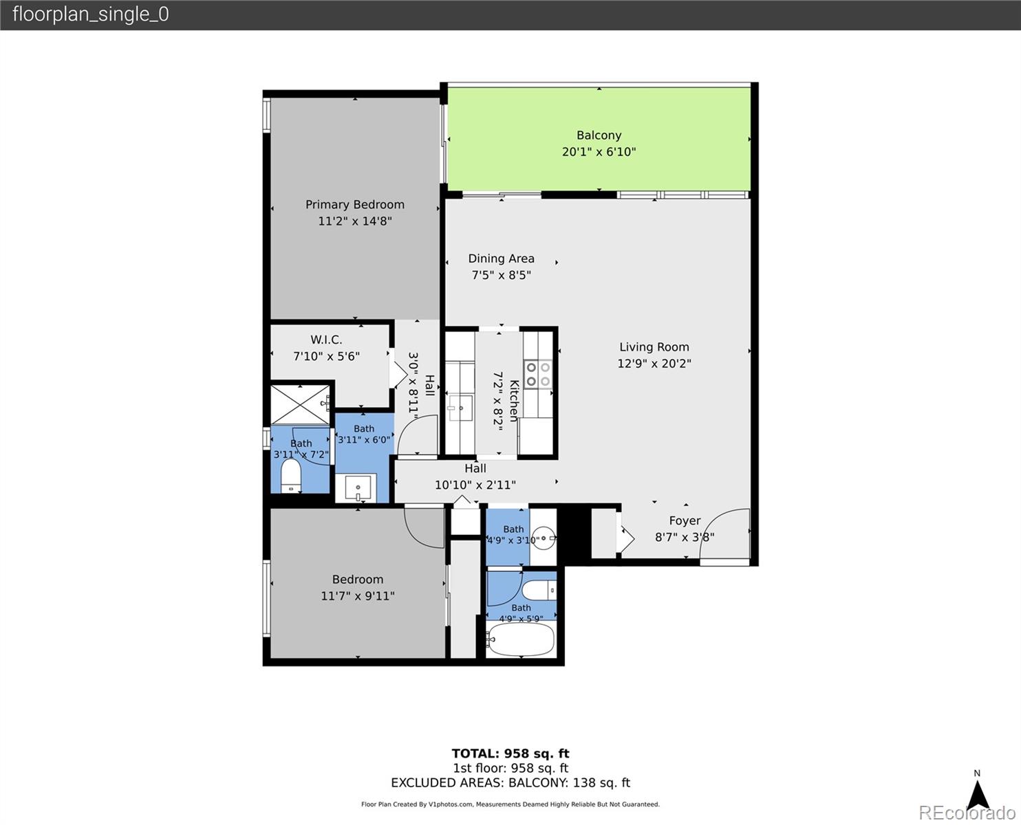 MLS Image #46 for 4800 e hale parkway,denver, Colorado