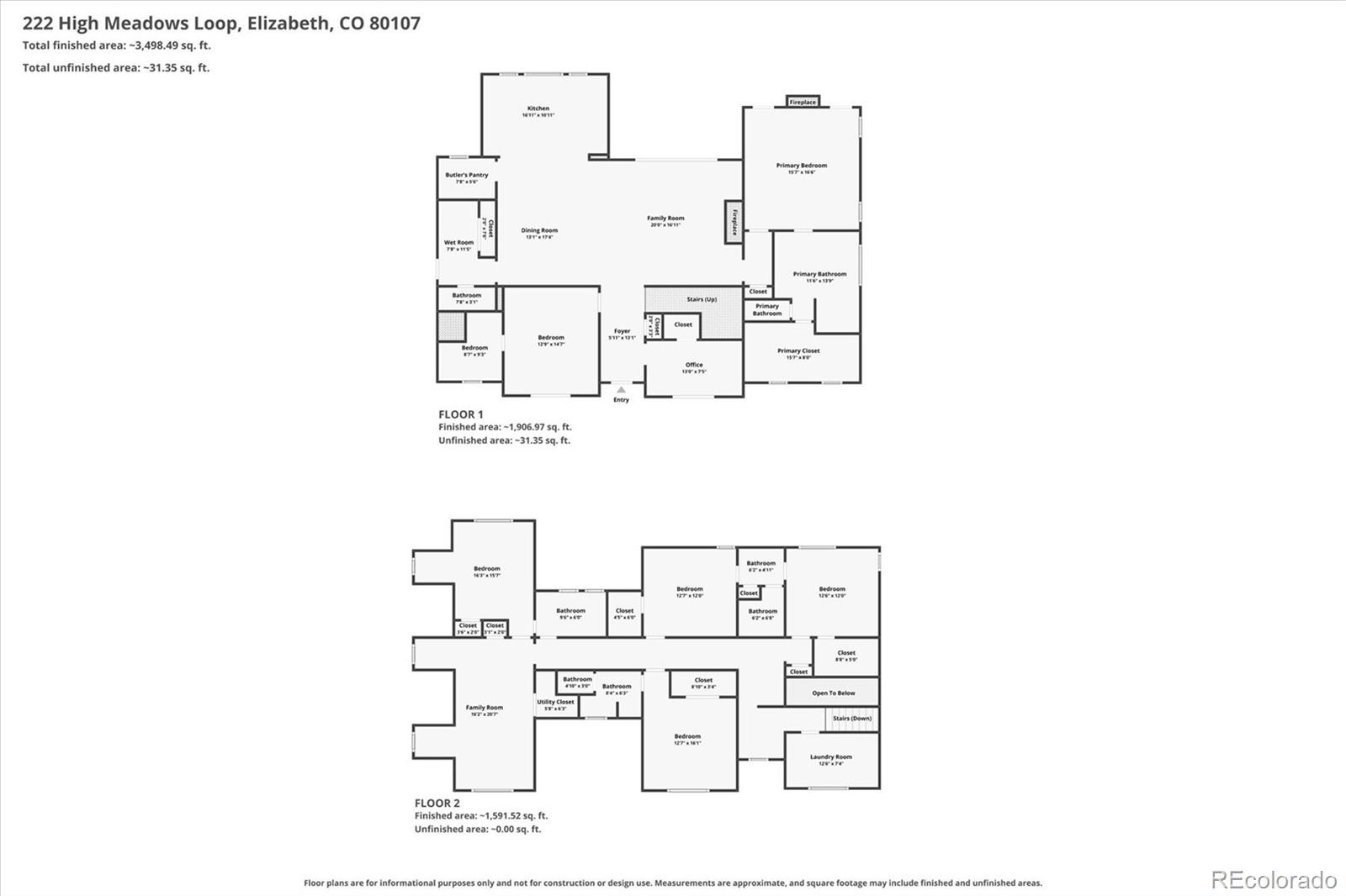 MLS Image #49 for 222  high meadows loop,elizabeth, Colorado