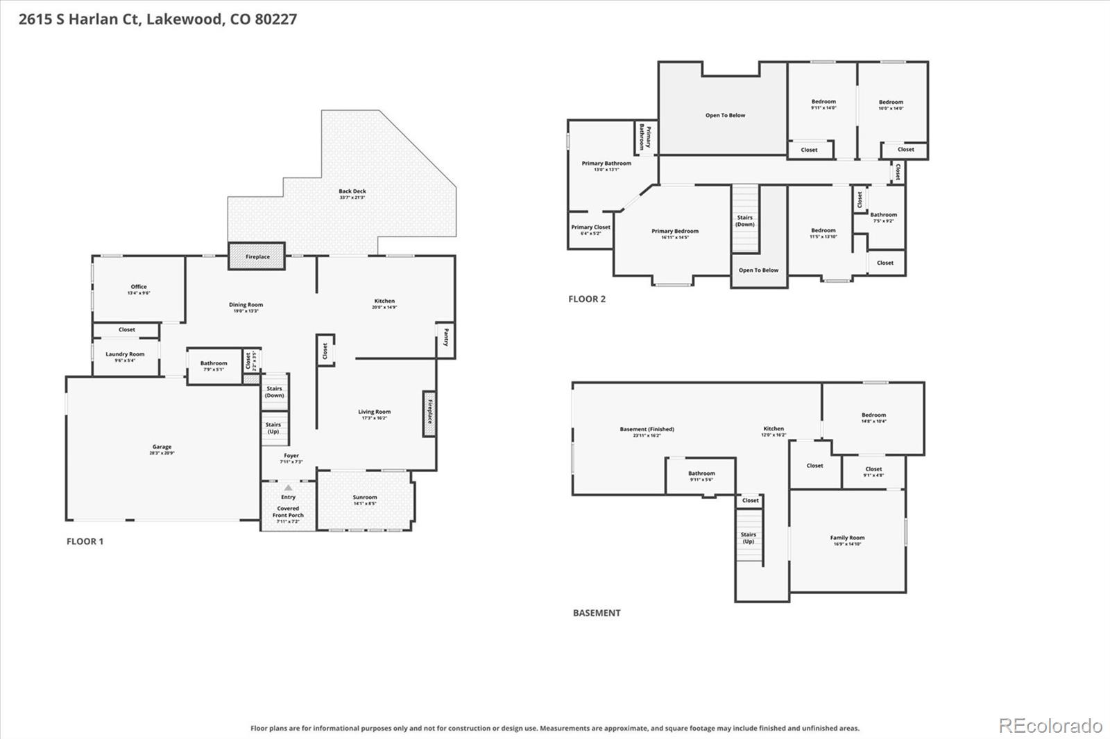 MLS Image #41 for 2615 s harlan court,denver, Colorado