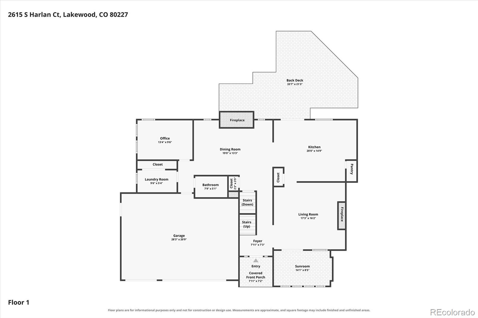 MLS Image #42 for 2615 s harlan court,denver, Colorado
