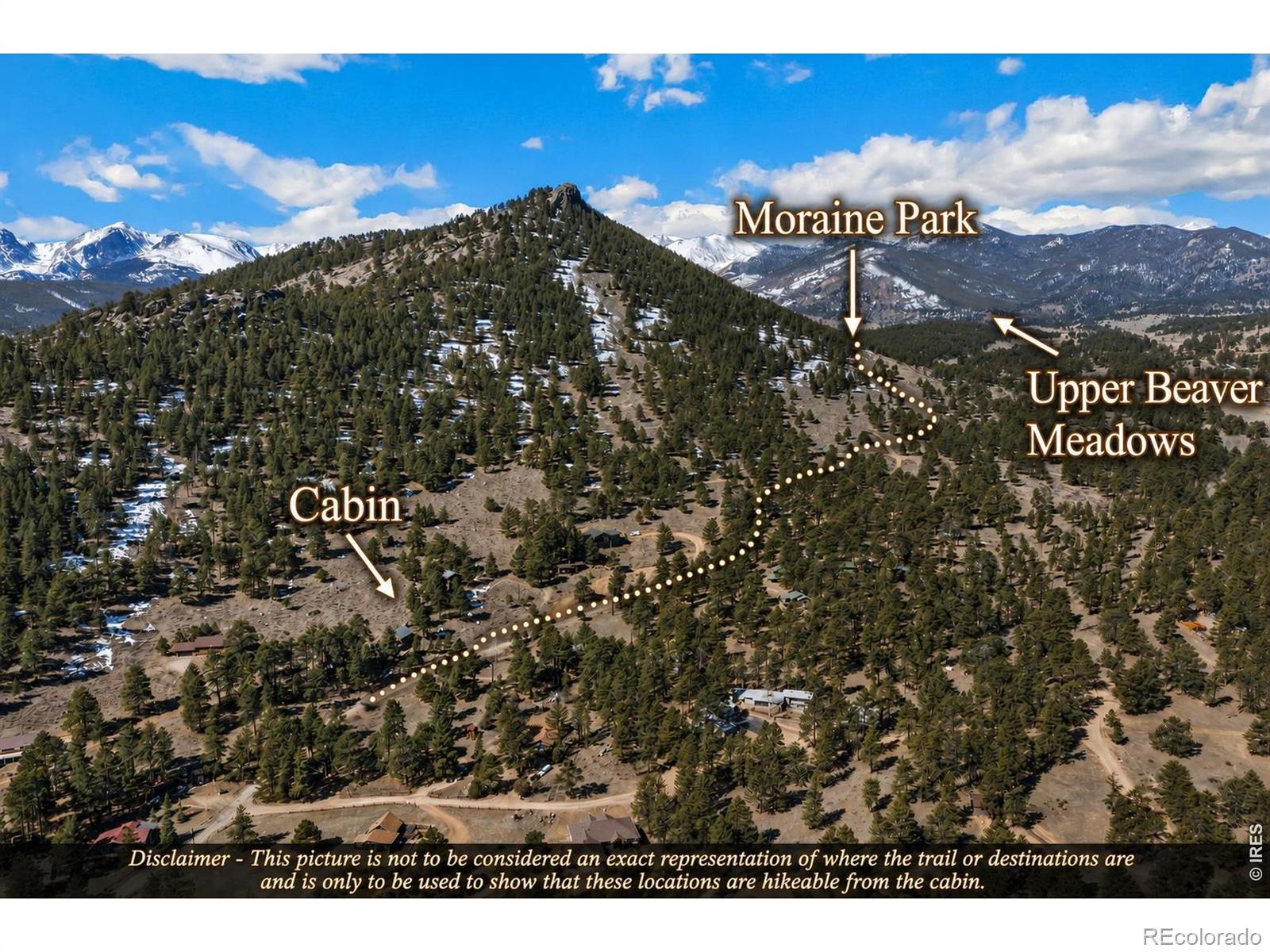 MLS Image #1 for 2340  eagle cliff road,estes park, Colorado