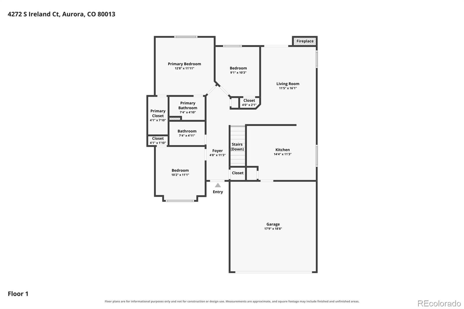 MLS Image #25 for 4272 s ireland court,aurora, Colorado