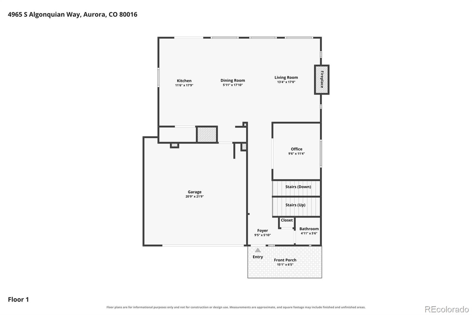 MLS Image #25 for 4965 s algonquian way,aurora, Colorado
