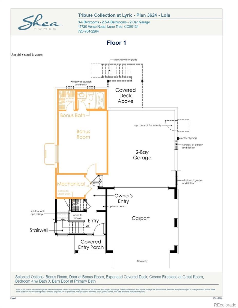 MLS Image #3 for 10928  stanza lane,lone tree, Colorado