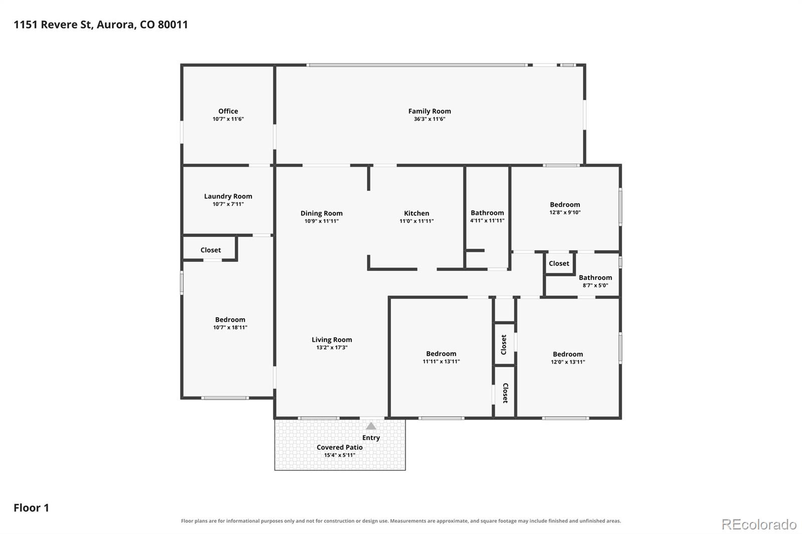 MLS Image #45 for 1151  revere street,aurora, Colorado