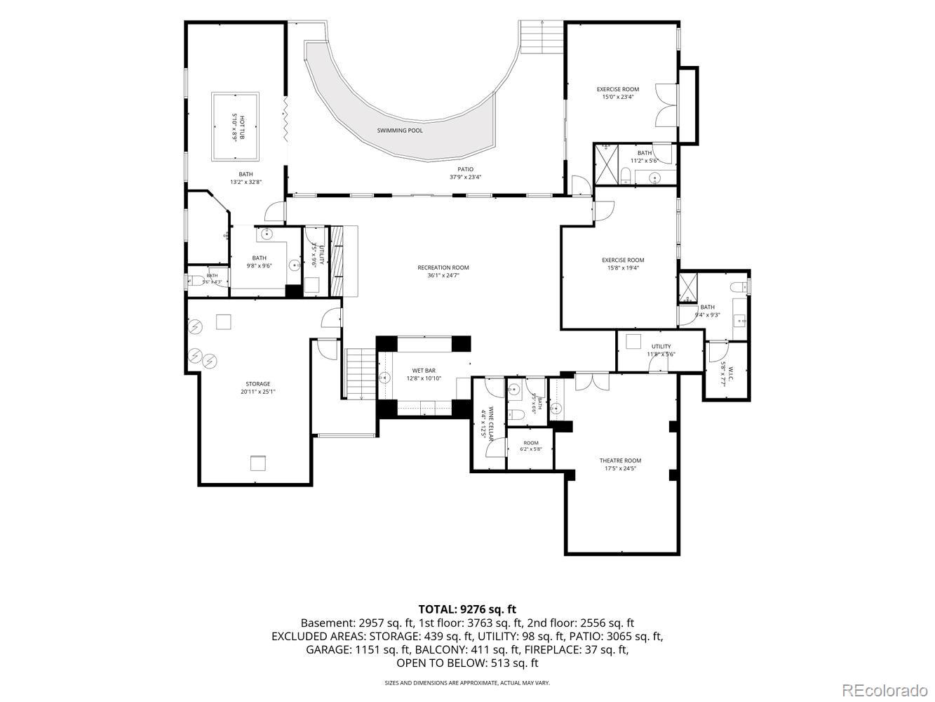 MLS Image #46 for 5684  amber ridge drive,castle pines, Colorado