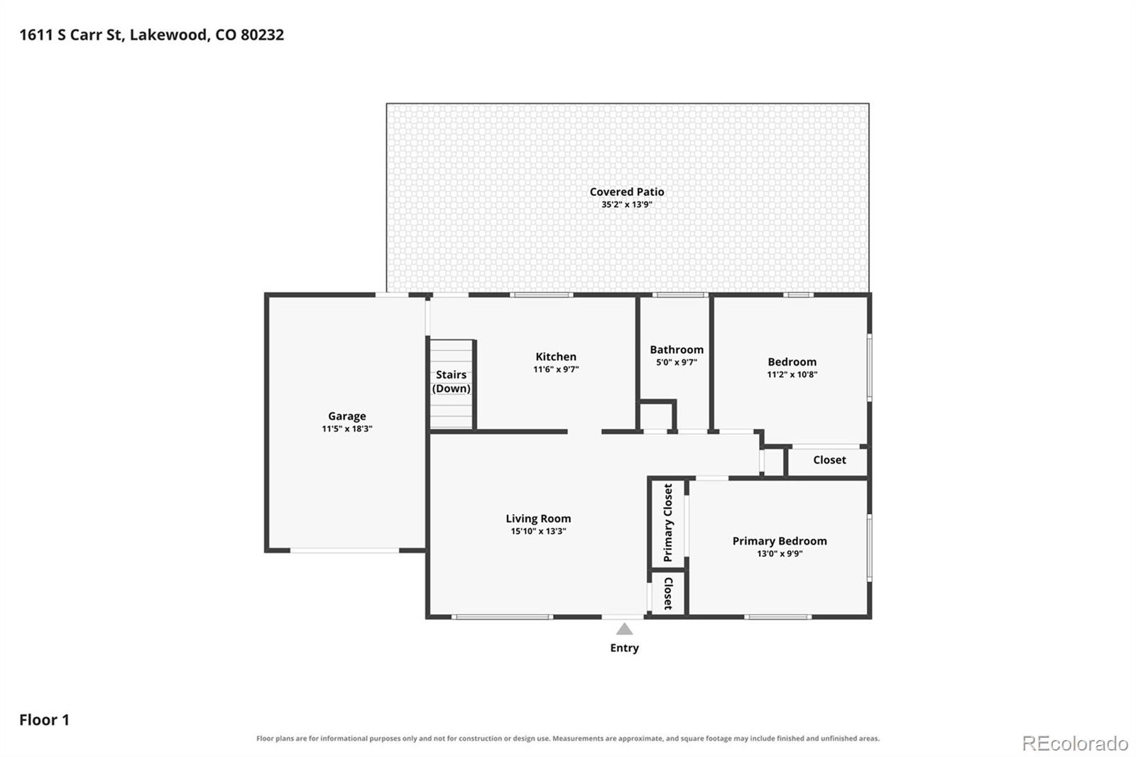 MLS Image #29 for 1611 s carr street,denver, Colorado