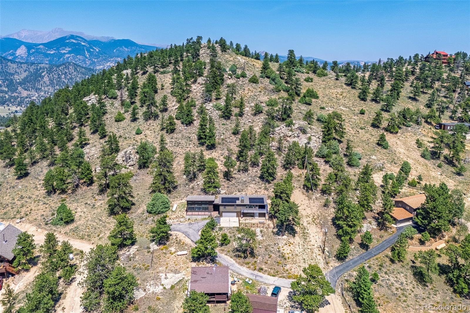 MLS Image #1 for 689  little prospect road,estes park, Colorado