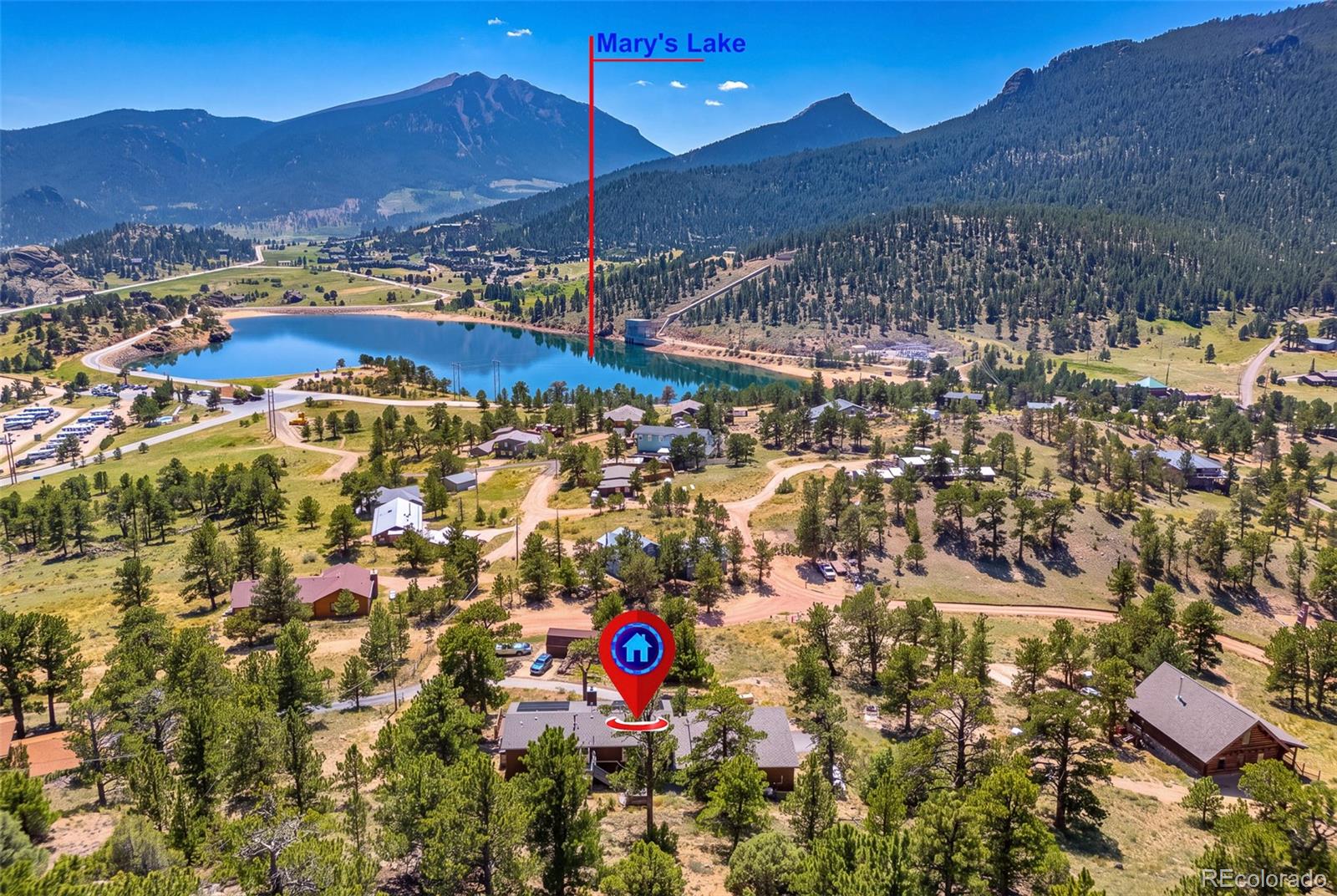 MLS Image #2 for 689  little prospect road,estes park, Colorado
