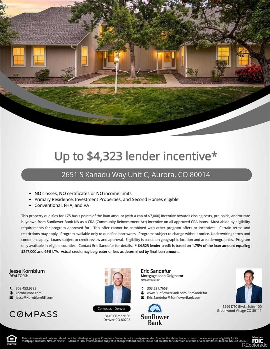 MLS Image #49 for 2651 s xanadu way c,aurora, Colorado