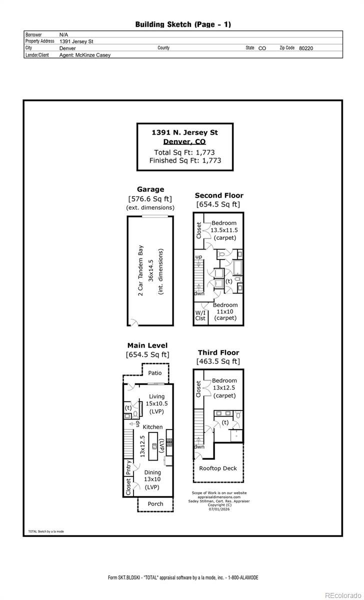 MLS Image #5 for 1391 n jersey street,denver, Colorado