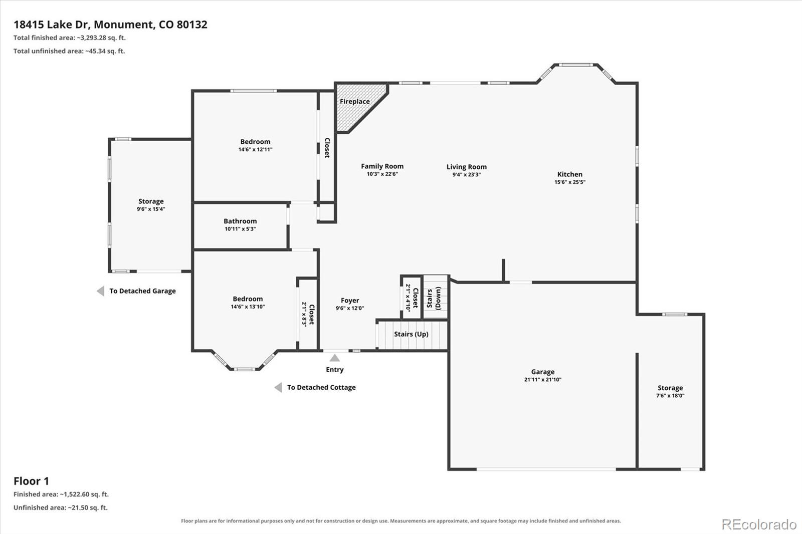 MLS Image #44 for 18415  lake drive,monument, Colorado