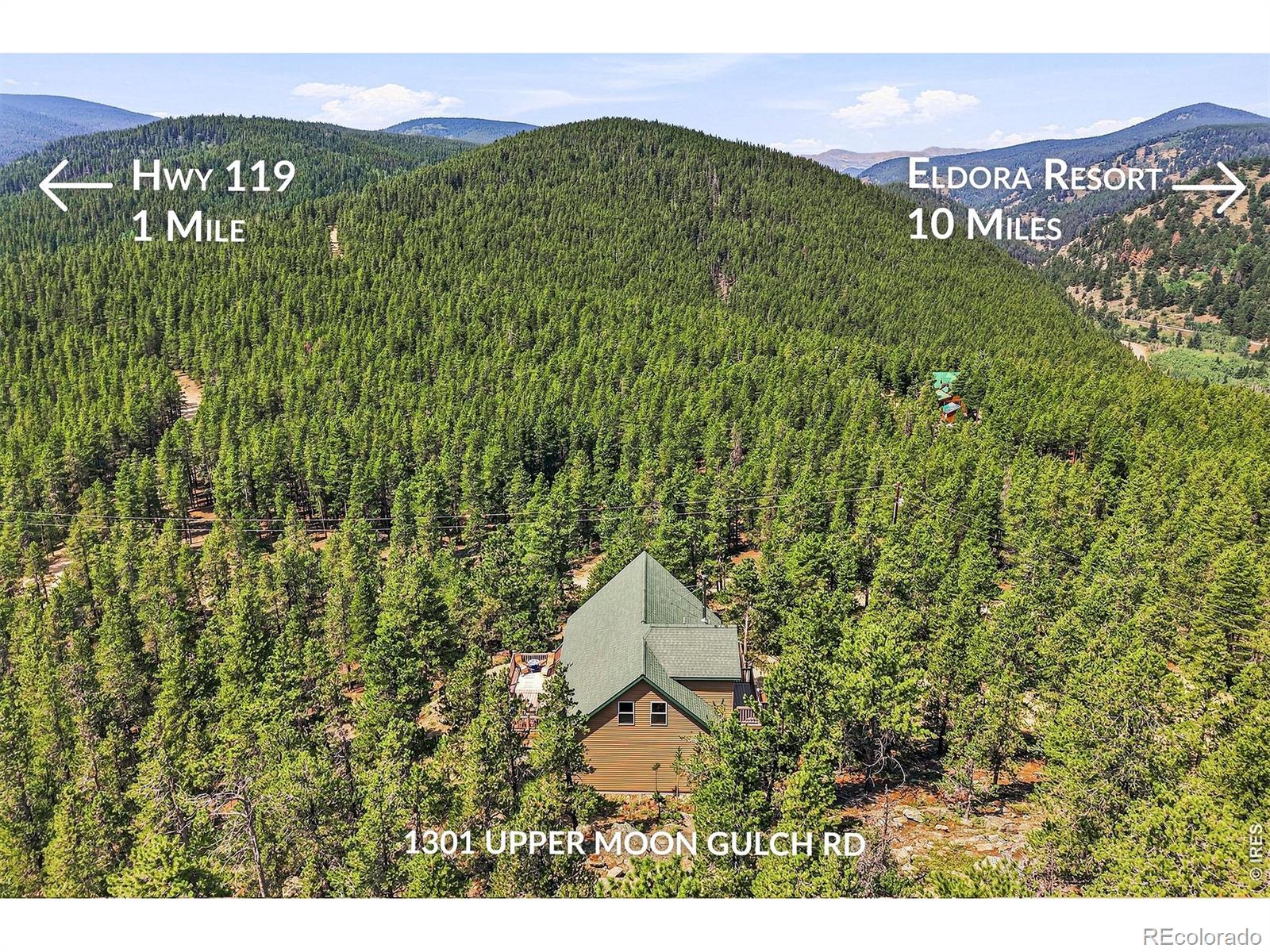 MLS Image #2 for 1301  upper moon gulch road,rollinsville, Colorado