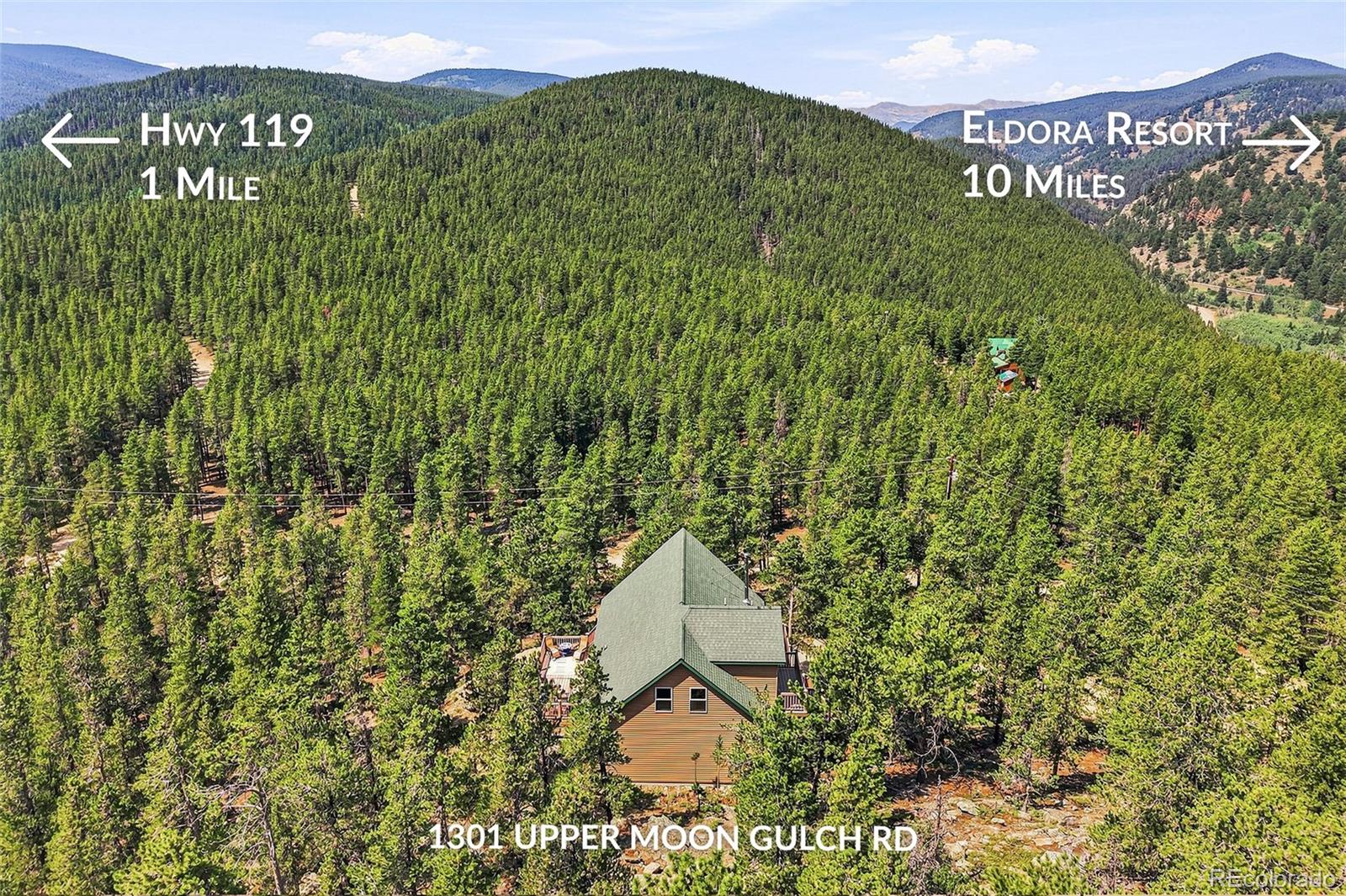 MLS Image #2 for 1301  upper moon gulch road,rollinsville, Colorado