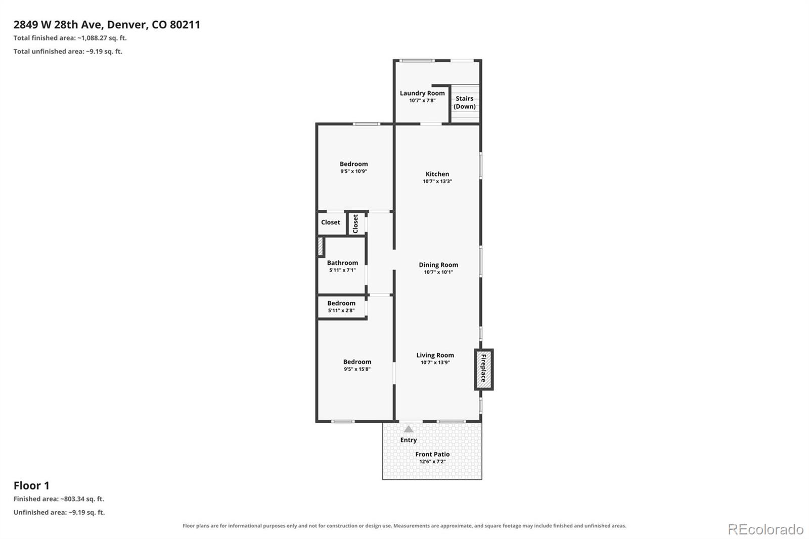 MLS Image #29 for 2849 w 28th avenue,denver, Colorado
