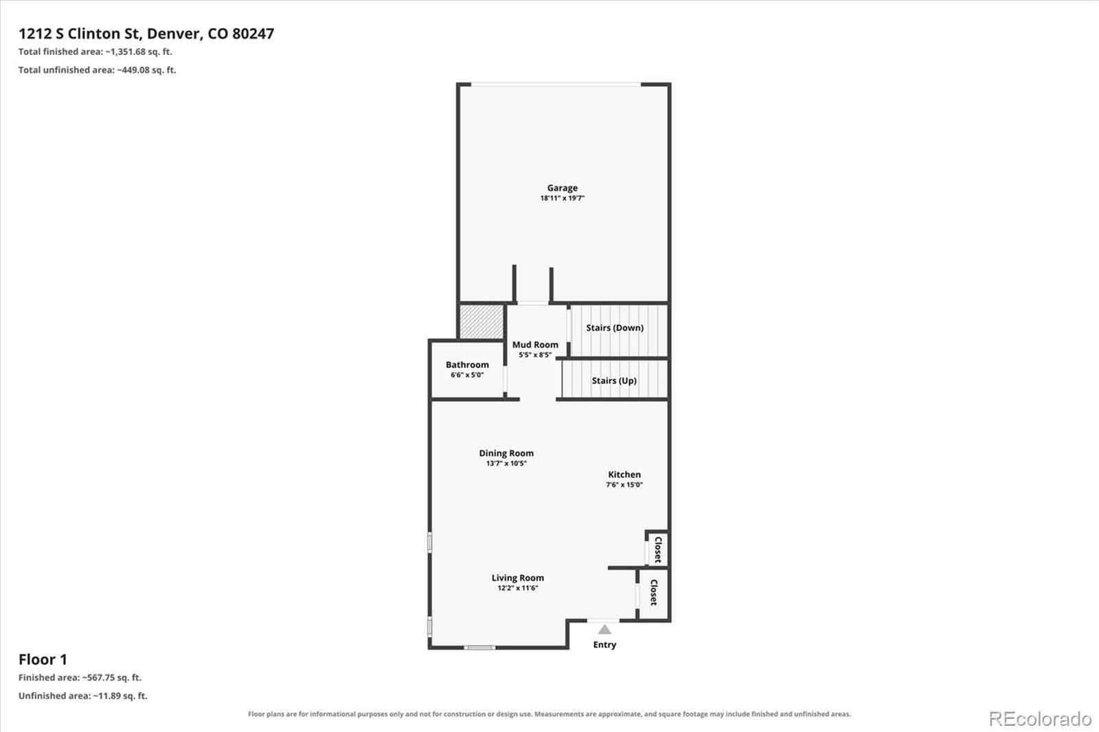 MLS Image #45 for 1212 s clinton street,denver, Colorado